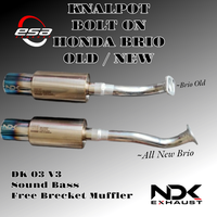 Gambar KNALPOT MOBIL NDK EXHAUST DK 03 V3 BOLTON HONDA BRIO LAMA ALL NEW BRIO KNALPOT RACING MOBIL SISTEM BAUT MUFFLER SUARA BASS dari NDK Exhaust Distributor Kab. Purbalingga 4 Tokopedia