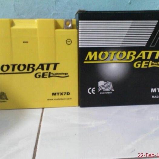 AKI Motobatt MTX7D Tiger / SCORPIO / NOUVO 1