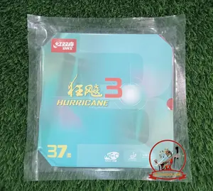 DHS Hurricane 3 Neo Commercial - Karet Rubber Bet Pingpong Tenis Meja