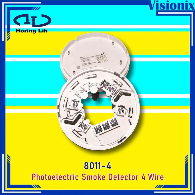 Smoke Detector 4 Wire Horing Lih 8011-4 2