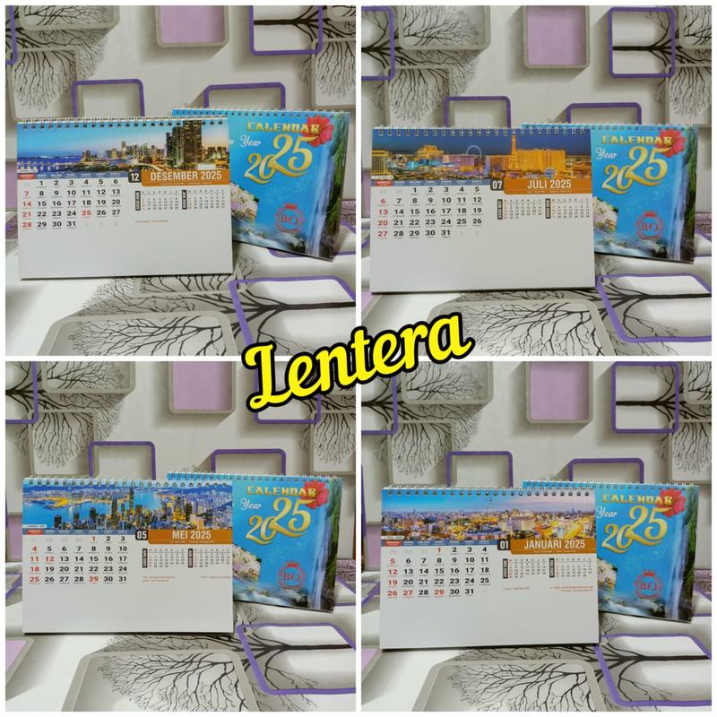 kalender meja standar 2025 6