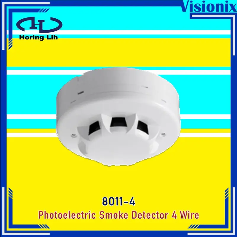 Smoke Detector 4 Wire Horing Lih 8011-4 0