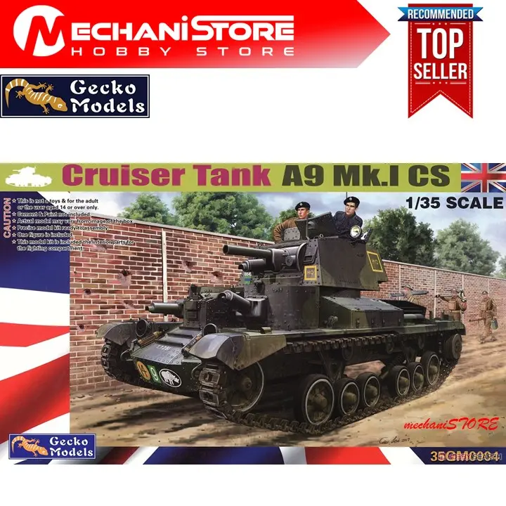 GECKO 1/35 Cruiser Tank A9 Mk.I CS - GEC35GM0004