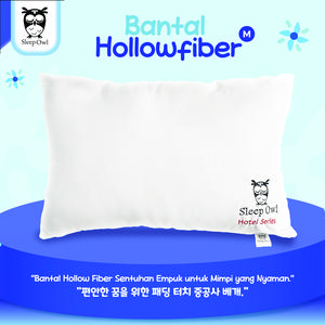 Bantal Hotel Hollow Fiber by SLEEP OWL (45 x 65 cm)