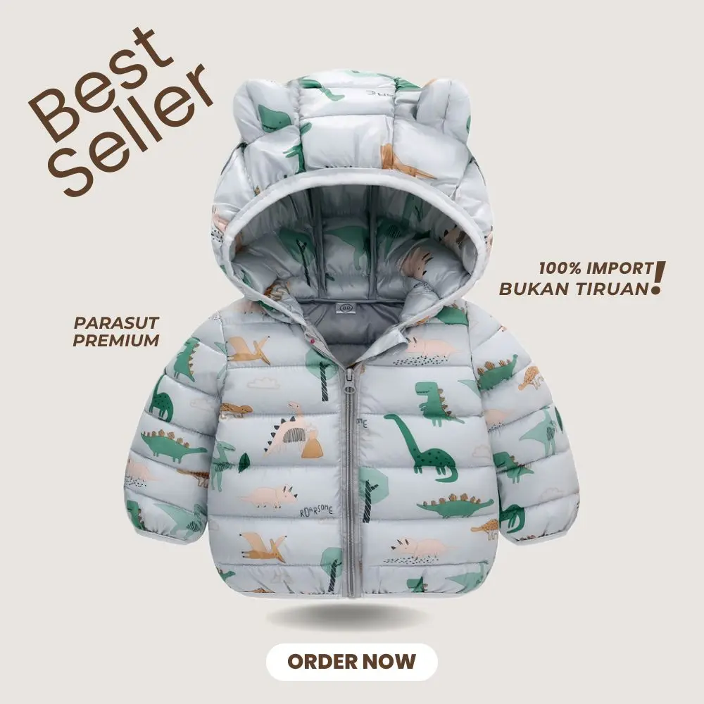 Mantel Musim Dingin Anak Jaket Winter Anak Jaket Salju 6 Bulan-6 Tahun
