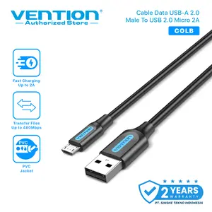 Vention Kabel Data Micro Usb 3A Fast Charging Quick Charge Android