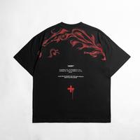 Gambar KREMLIN T-Shirt Oversized Relaxed Fit Black HD - Agony - M dari Kremlin Clothing Kota Bandung 1 Tokopedia