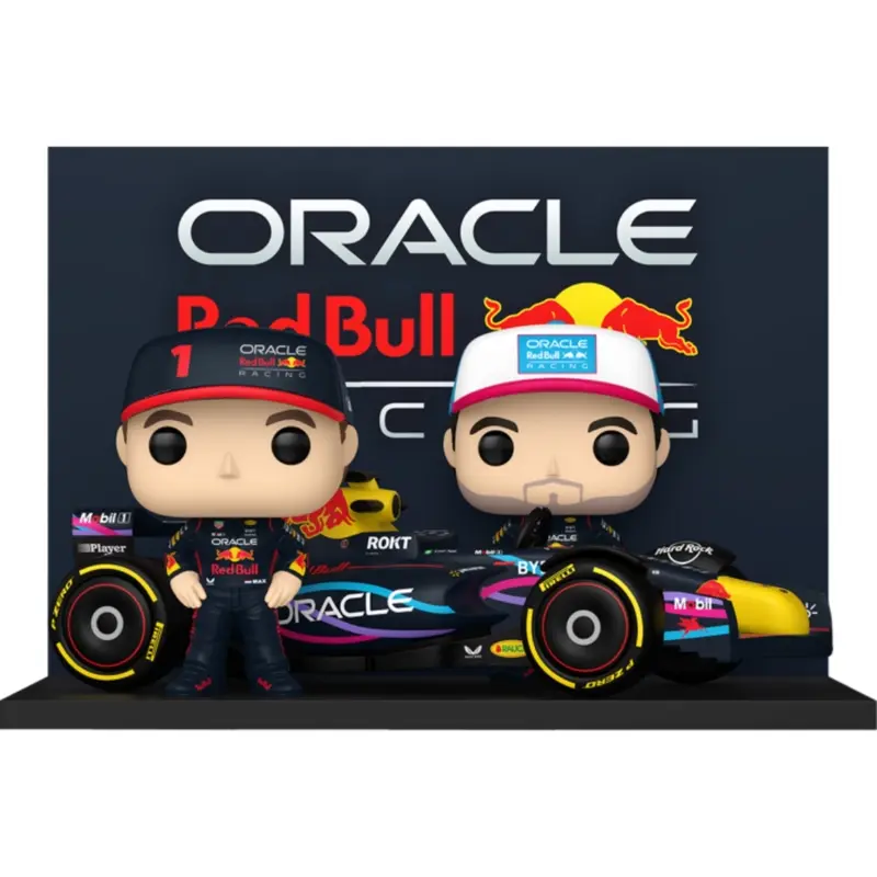 Funko Pop Formula 1 Oracle Red Bull Racing Max Verstappen Sergio Perez 2