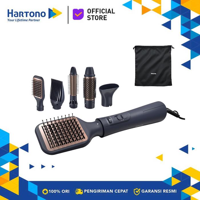 Gambar Philips Catokan Curly Airstyler 5000 Series BHA530/00 dari MyHartono Kota Administrasi Jakarta Selatan Tokopedia
