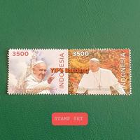 Jual Filateli Perangko indonesia PAUS FRANCIS /POPE FRANCIS 2024 ...