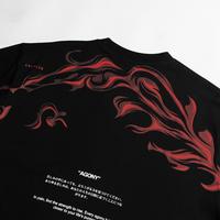 Gambar KREMLIN T-Shirt Oversized Relaxed Fit Black HD - Agony - M dari Kremlin Clothing Kota Bandung 4 Tokopedia