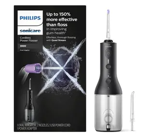 Philips Sonicare Cordless Power Flosser 3000 - Black