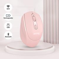Gambar Mouse AVINIC Wireless / RF 2.4GHz + Bluetooth - Black, Wireless RF dari SOFTCOM Official Store Kota Medan 3 Tokopedia