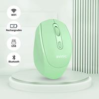 Gambar Mouse AVINIC Wireless / RF 2.4GHz + Bluetooth - Black, Wireless RF dari SOFTCOM Official Store Kota Medan 4 Tokopedia