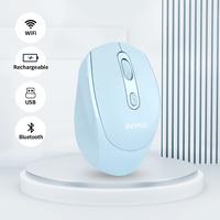 Gambar Mouse AVINIC Wireless / RF 2.4GHz + Bluetooth - Black, Wireless RF dari SOFTCOM Official Store Kota Medan 2 Tokopedia