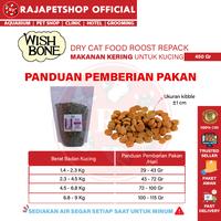 Gambar ( PAKAN ) WISHBONE CAT ROOST REPACK 450 GR DRY FOOD MAKANAN KUCING dari Rajapetshop Official Kota Surabaya 5 Tokopedia