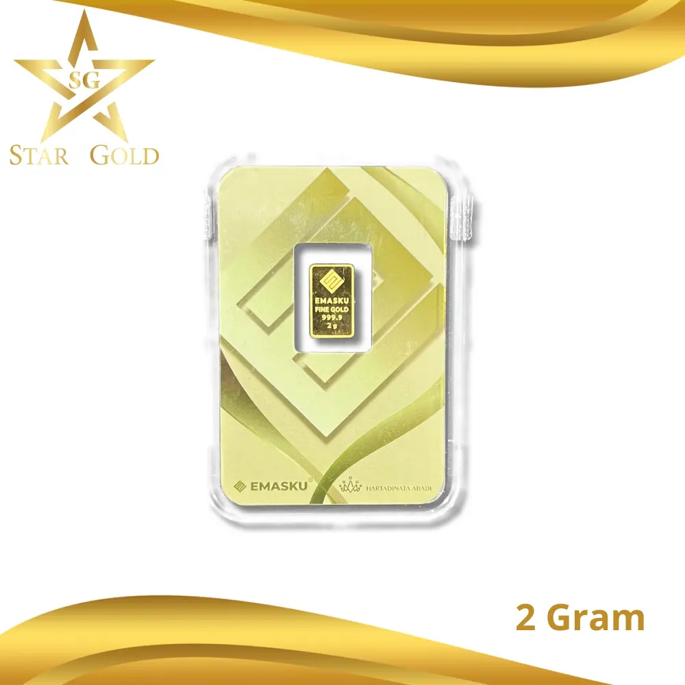 Logam Mulia EMASKU By Hartadinata Abadi - 2 Gram
