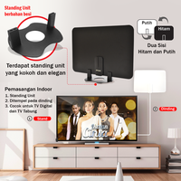 Gambar PX Digital Antena TV UDA3000A Indoor Antenna DVB-T2  Booster LED UDA-3000A dari Wahana Agung Elektronik Kota Tangerang Selatan 3 Tokopedia