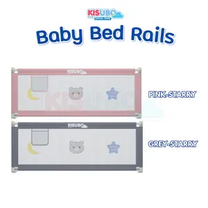 [SBY] [Harga Per Sisi] KISUBO Starry Baby Bed Rails Bed Rail Safe Pagar Pengaman Kasur Bayi