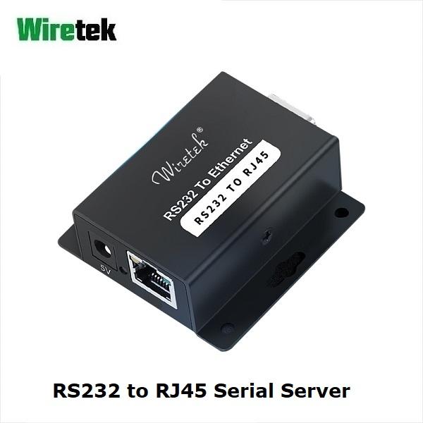 Gambar RS232 to RJ45 Serial Server WIRETEK dari Tokomipo1 Kota Administrasi Jakarta Pusat Tokopedia