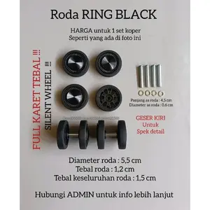Roda koper, Roda double wheel, Roda lojel, Roda paspord, Roda karet, Roda replacement