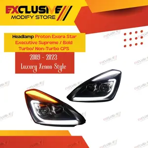 HEAD LAMP PROTON EXORA 2008 - 2017 ( Sudah Termasuk Lampu HID)