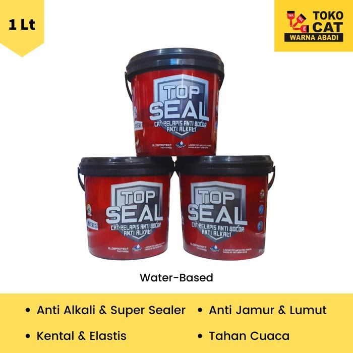 Gambar Cat Pelapis Anti Bocor Topseal 1 Liter - APPOLO dari Toko Cat Warna Abadi Kota Administrasi Jakarta Barat Tokopedia