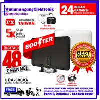 Gambar PX Digital Antena TV UDA3000A Indoor Antenna DVB-T2  Booster LED UDA-3000A dari Wahana Agung Elektronik Kota Tangerang Selatan 1 Tokopedia