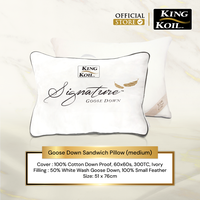 Gambar KING KOIL Goose Down Sandwich Pillow / Bantal Bulu Angsa - Pillow Only dari King Koil Indonesia Kota Tangerang 1 Tokopedia