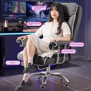 kursi Boos kursi kantor eksekutif punggung tinggi sangat nyaman Kursi kantor kursi bos kulit