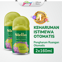 Gambar Stella Matic Refill Premium Pengharum Ruangan Warm Verbena 160ml isi 2 dari godrejindonesia Kota Administrasi Jakarta Utara 1 Tokopedia