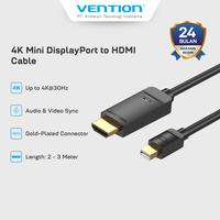 Gambar Vention Kabel Mini Display Port to HDMI 2.0 4k - HAH - black, 2m dari Vention By Andalan Kota Administrasi Jakarta Utara 1 Tokopedia