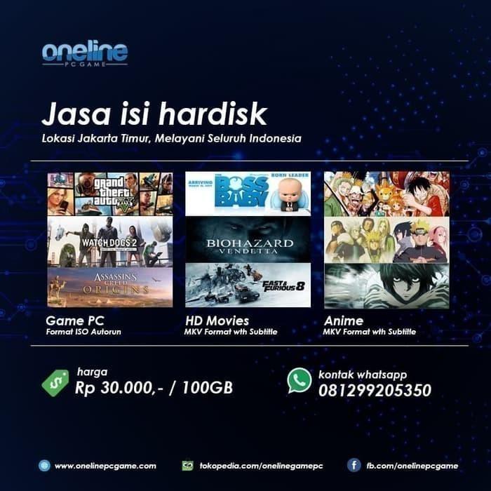 Gambar Pembayaran Copy Hardisk 493GB dari OneLine Game PC Kota Administrasi Jakarta Timur Tokopedia