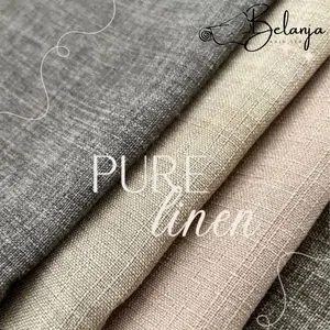 Bahan Kain PURE LINEN / LINEN CORDOBA Per 50 cm