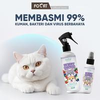 Gambar TP Focat Shampo Kucing Tanpa Bilas N10 Dry Shampoo Kucing Anjing - Baby Powder, 100 ML dari Focat Indonesia Kab. Tangerang 1 Tokopedia