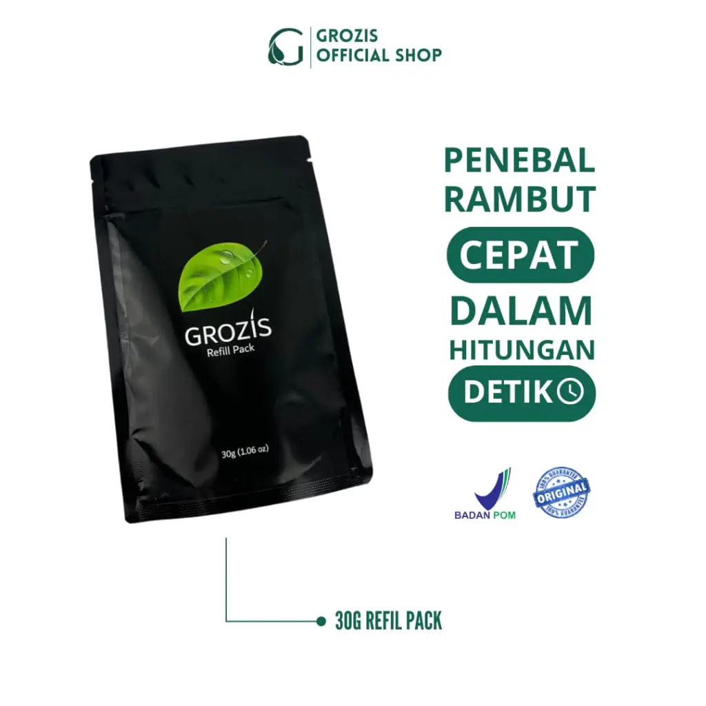 Refil Caboki Khusus Untuk Menebalkan Rambut Tipis 30gr Original