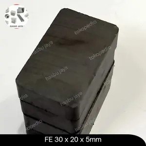1 Pcs - Magnet Ferrite 30 x 20 x 5mm blok