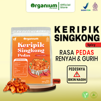 Gambar Organium Chips Cassava Tasty Keripik Singkong Pedas Keripik singkong balado - 200g dari Organium Kota Administrasi Jakarta Barat 1 Tokopedia