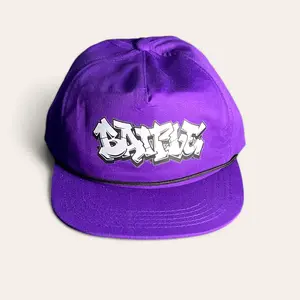 Anggona Apparel Topi Snapback Distro Warna Ungu Twill 24s Model Street Wear Nyaman untuk Remaja Dewasa