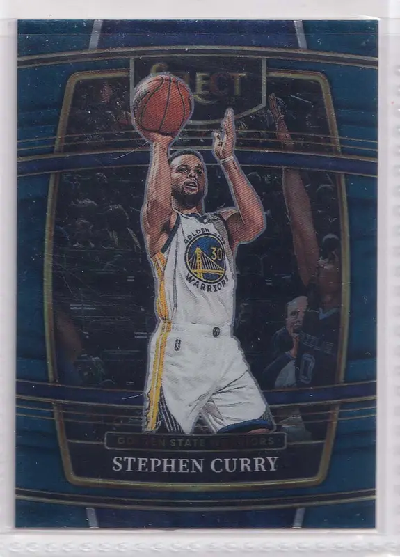 2021-22 Panini Select Blue #94 Concourse Stephen Curry 2