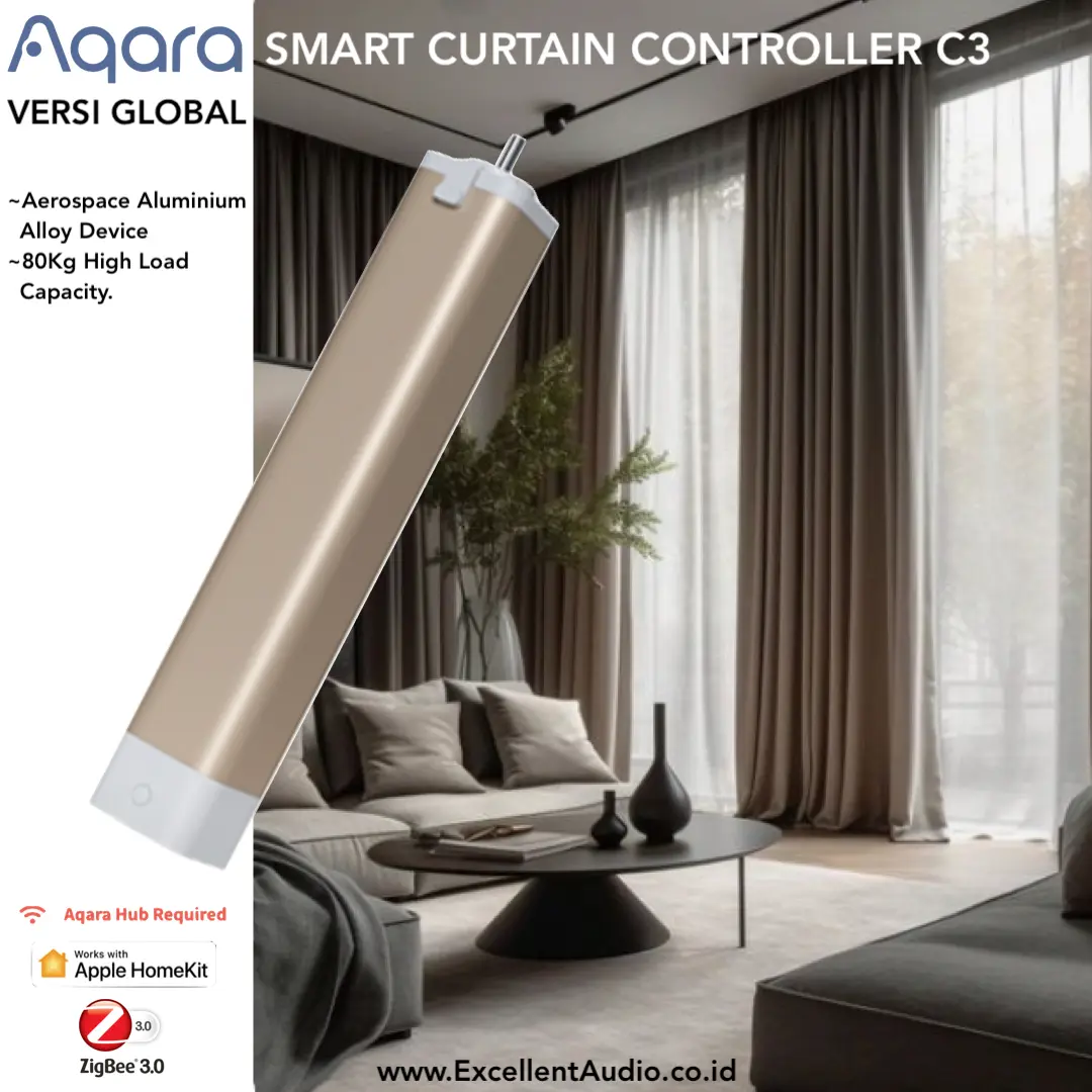 Aqara Curtain controller C3 kontrol gorden otomatis versi global