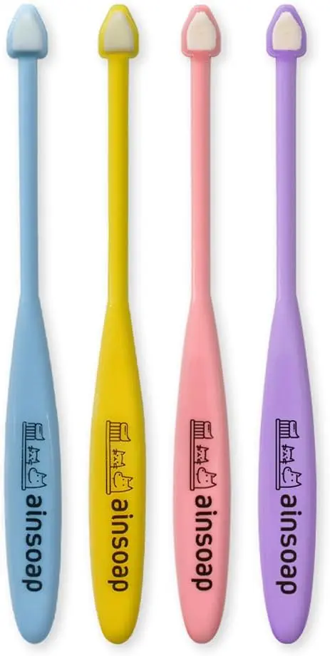 Ainsoap Triangle Pet Toothbrush - Sikat Gigi Anjing Kucing Tooth Brush Cat & Dog - Dental Oral Kit