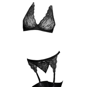 B204 Bra Set Bralette Sexy Lingerie Wanita Seksi BH CD
