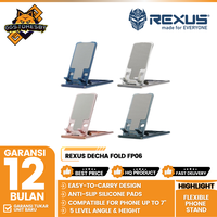 Gambar REXUS DECHA FOLD FP06 Handphone Stand - Blue dari GGSTORESBY Kota Surabaya 1 Tokopedia