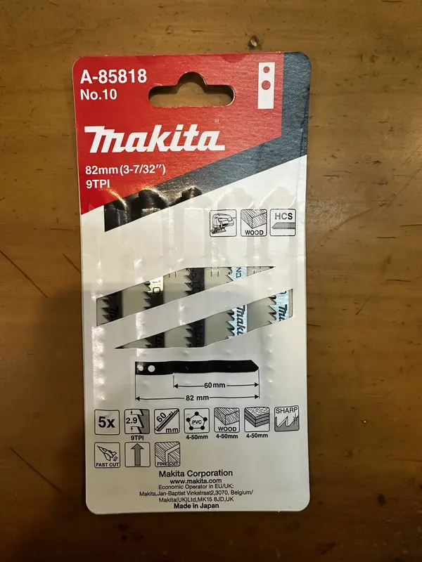 MATA JIGSAW NO. 10 MAKITA / KAYU ( KEPALA LOBANG) 0
