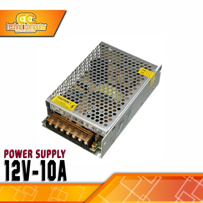 Gambar POWER SUPPLY CCTV 298 HT2-1210J 12V-10A dari Techno Computer Bali Kota Denpasar Tokopedia