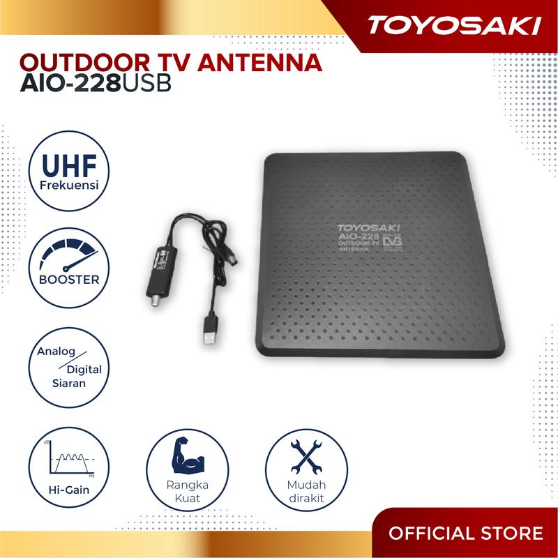 Toyosaki Antena TV Digital AIO-228 USB DVB 1