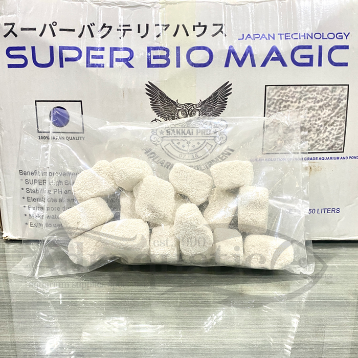 Gambar SAKKAI PRO SUPER BIO MAGIC 500GR JAPANESE MEDIA FILTER BIOLOGIS RUMAH BAKTERI CRYSTAL JAPAN BACTERIA HOUSE AQUARIUM KOLAM dari ADRAQUATIC Kota Bandung Tokopedia