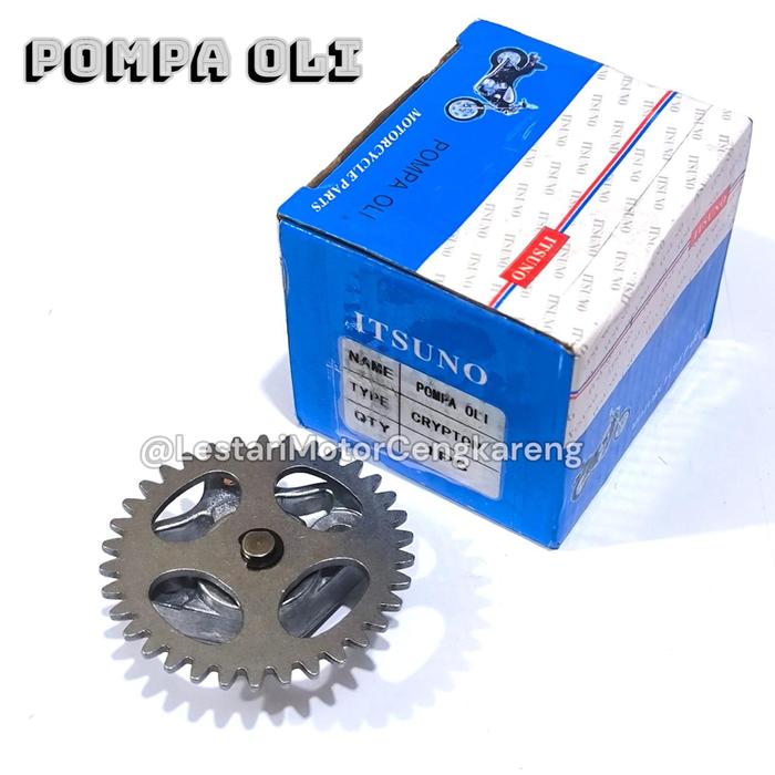 Gambar GEAR POMPA OLI JUPITER Z CRYPTON VEGA R LAMA GOOD QUALITY dari Lestari Motor 2 Kota Administrasi Jakarta Barat Tokopedia