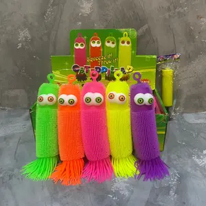 Mainan Anak yoyo ubur lampu karet CUMI KARET UBUR GURITA Ubur laba-Ubur rainbow Bulat